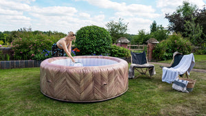 MSPA FERMO Inflatable Round Bubble Spa (6 Bathers)