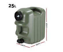 Load image into Gallery viewer, Weisshorn 25L Water Container Jerry Can Bucket Camping Outdoor Storage Tank