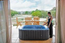 Load image into Gallery viewer, MSPA TEKAPO Square Bubble Spa - 2024 with upgraded heater &amp; pump 4 Bathers C-TE043