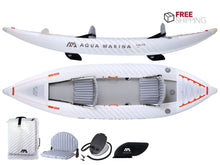 Load image into Gallery viewer, Aqua Marina Halve - Ultra-light Packayak 1/2-person Dropstitch Deck Inflatable Kayak