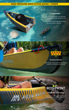 Load image into Gallery viewer, Aqua Marina Tomahawk Air-K 440 2 Person Inflatable Drop-Stitch Kayak NEW 2023