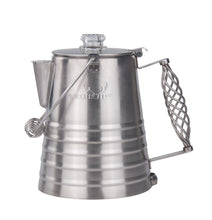 Load image into Gallery viewer, Winnerwell 14 Cup Stainless Campfire Percolator Coffee Pot