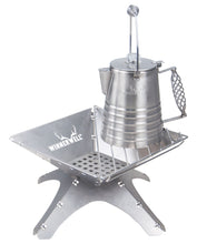 Load image into Gallery viewer, Winnerwell 14 Cup Stainless Campfire Percolator Coffee Pot