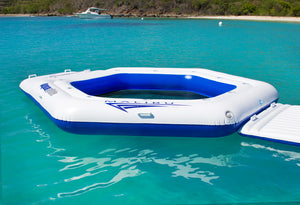 Aquaglide Inflatable Malibu Island - River To Ocean Adventures
