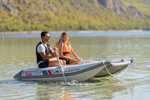 Aqua Marina AIRCAT Inflatable Catamaran Boat 335 Deluxe Package