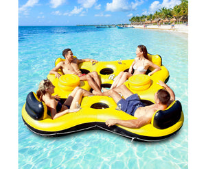 Bestway 4 Person Inflatable Floating Island