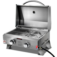 Load image into Gallery viewer, Grillz Portable 2 Burner Gas BBQ - River To Ocean Adventures