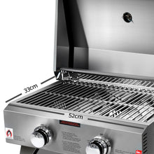 Load image into Gallery viewer, Grillz Portable 2 Burner Gas BBQ - River To Ocean Adventures