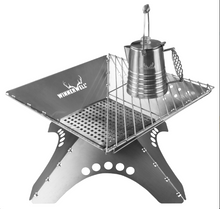 Load image into Gallery viewer, Winnerwell Collapsable Flat Camping Fire Pit XL