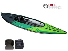 Load image into Gallery viewer, Aquaglide Navarro 130 DS 1 Person Convertible Inflatable Drop-Stitch Kayak