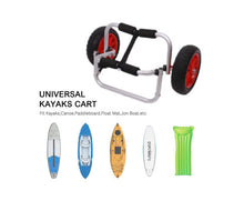 Load image into Gallery viewer, Aluminium Collapsible Kayak/SUP Trolley
