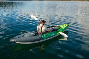 Aquaglide Navarro 130 DS 1 Person Convertible Inflatable Drop-Stitch Kayak