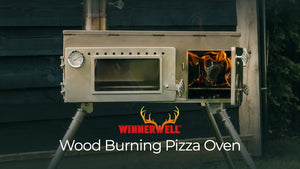 Winnerwell Woodlander L-sized Wood Burning Pizza Oven Camping Stove