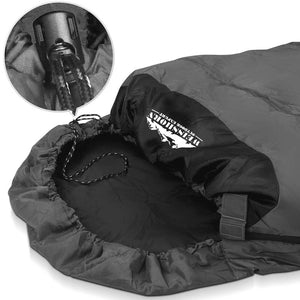 Weisshorn Single Thermal Micro Compact Sleeping Bag - Black & Grey - River To Ocean Adventures