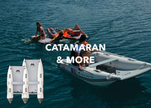 Load image into Gallery viewer, Aqua Marina AIRCAT Inflatable Catamaran Boat 335 Deluxe Package
