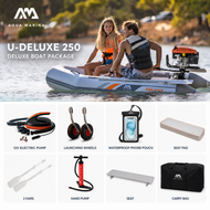 Aqua Marina U-Deluxe Inflatable Boat 2.5m Deluxe Package