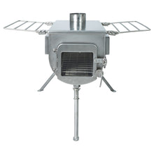 Load image into Gallery viewer, Winnerwell Woodlander PLUS Double View External Air L-sized Wood Burning Tent Stove