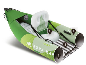 Aqua Marina Betta 2 Person Inflatable Kayak