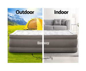 Bestway Air Mattress Bed Queen Size Inflatable Camping Beds 56CM