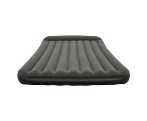Bestway Air Mattress Queen - Inflatable Flocked Camping Bed 30CM