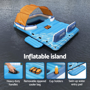 Bestway Inflatable Floating Lounge Island