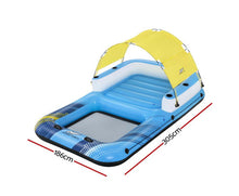 Load image into Gallery viewer, Bestway Inflatable Floating Island Float Lounger Sunshade Pool Bed