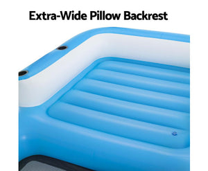 Bestway Inflatable Floating Island Float Lounger Sunshade Pool Bed