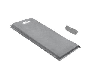 Weisshorn Self Inflating Mattress Air Bed Single Grey