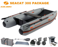 Load image into Gallery viewer, Kolibri Sea Cat 300 Inflatable Catamaran Package