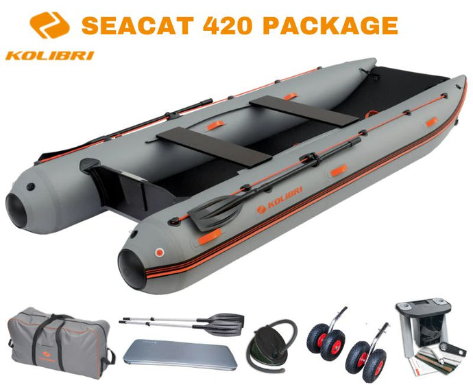 Kolibri Sea Cat 420 Inflatable Catamaran Package