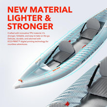 Load image into Gallery viewer, Aqua Marina Halve - Ultra-light Packayak 1/2-person Dropstitch Deck Inflatable Kayak