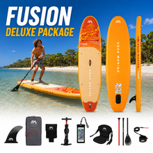 Load image into Gallery viewer, Aqua Marina Fusion Inflatable Paddle board SUP 10’10 PACKAGE 2026