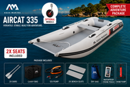 Aqua Marina AIRCAT Inflatable Catamaran Boat 335 Deluxe Package