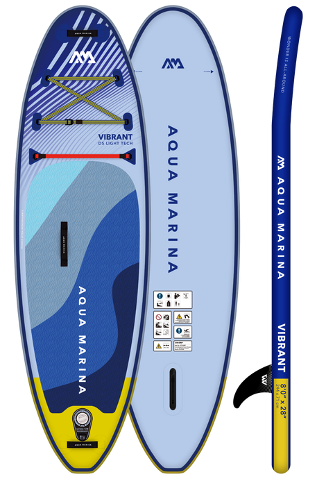 Aqua Marina Vibrant Inflatable Paddleboard SUP -Youth Blue