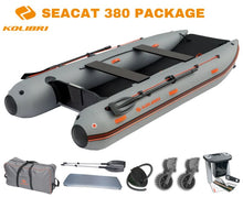 Load image into Gallery viewer, Kolibri Sea Cat 380 Inflatable Catamaran Package