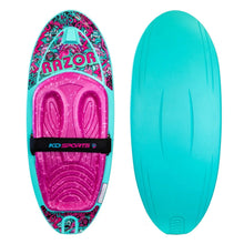 Load image into Gallery viewer, KD Razor Kneeboard - Teal/Pink