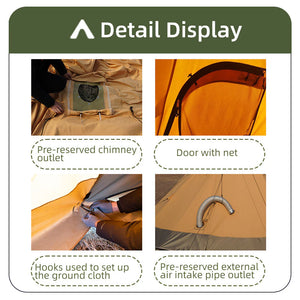 Winnerwell Arctic 6-Person Hot Tent Teepee