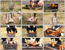 Load image into Gallery viewer, Winnerwell Fastfold Ultralight Backpack Titanium Camping Stove