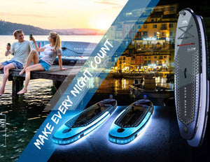 Aqua Marina Glow Inflatable Paddle Board SUP With Ambient Light System