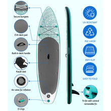 Load image into Gallery viewer, Weisshorn Inflatable Stand Up Paddle Board &amp; Seat 10.6ft