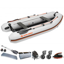 Load image into Gallery viewer, Kolibri Light Series Inflatable Keel Boat Air Deck 330 Package