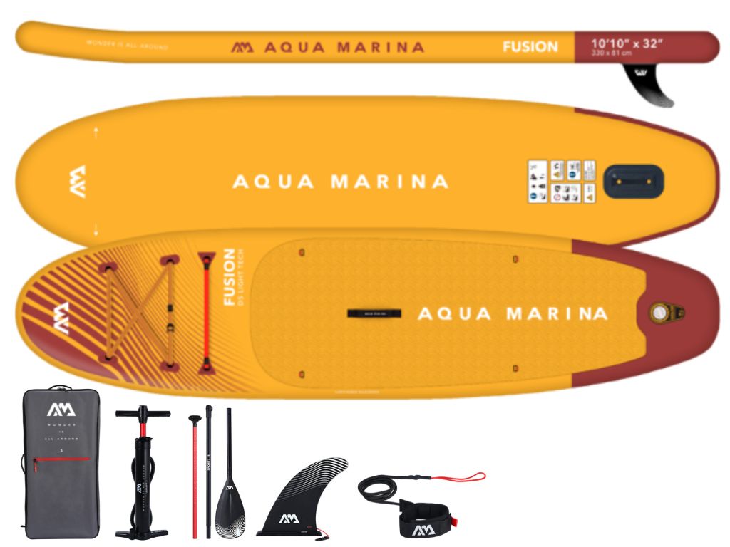 To Paddleboard – Inflatable SUP Marina River 2024 Adventures Aqua Fusion 10\'10” Ocean