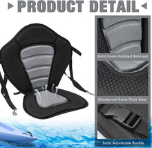Load image into Gallery viewer, 2X High Back Kayak Seats with Storage