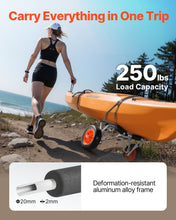 Load image into Gallery viewer, Kayak/Paddle Board Folding Trolley Cart - River To Ocean Adventures