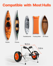 Load image into Gallery viewer, Kayak/Paddle Board Folding Trolley Cart - River To Ocean Adventures