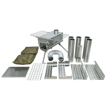 Load image into Gallery viewer, Winnerwell® Woodlander External Air Wood Burning Sauna Stove Package