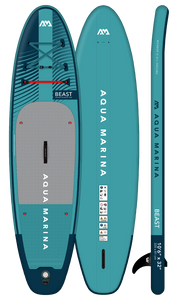 Aqua Marina Beast Inflatable SUP Paddle Board 10'6" PACKAGE