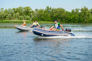 Kolibri Profi Motor Boat 330 - Plywood floorboard with stringers