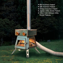 Load image into Gallery viewer, Winnerwell® Marsfire External Air Wood Burning Tent Stove