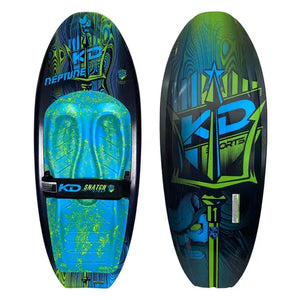 KD Neptune Kneeboard w/2x Strap Blue/Gold